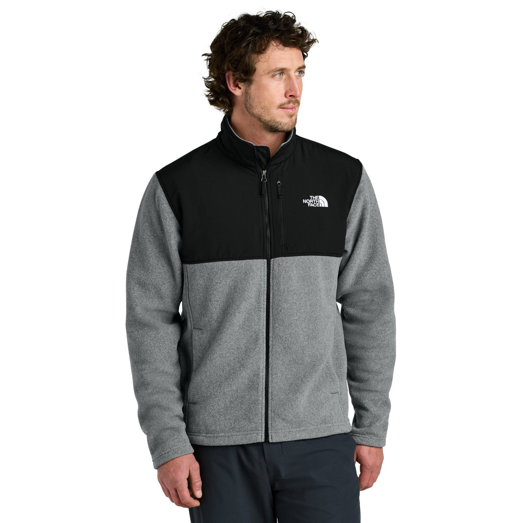 The North Face-The North Face® Highest Peak Full-Zip Fleece Jacket NF0A8BUQ-MedTech-4